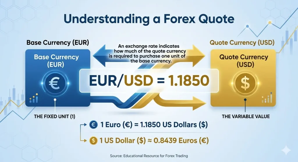 Book 1 Chapter 5 Reading Forex Quotes understanding a forex quote